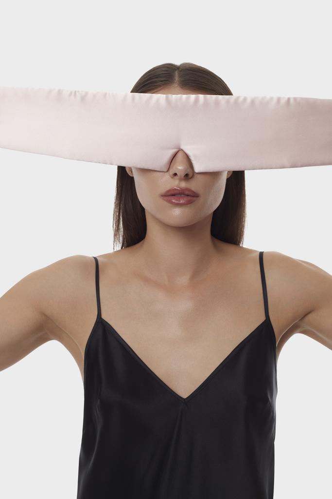 Шелковая повязка для сна с липучкой Sample Sale: выбрать цвет