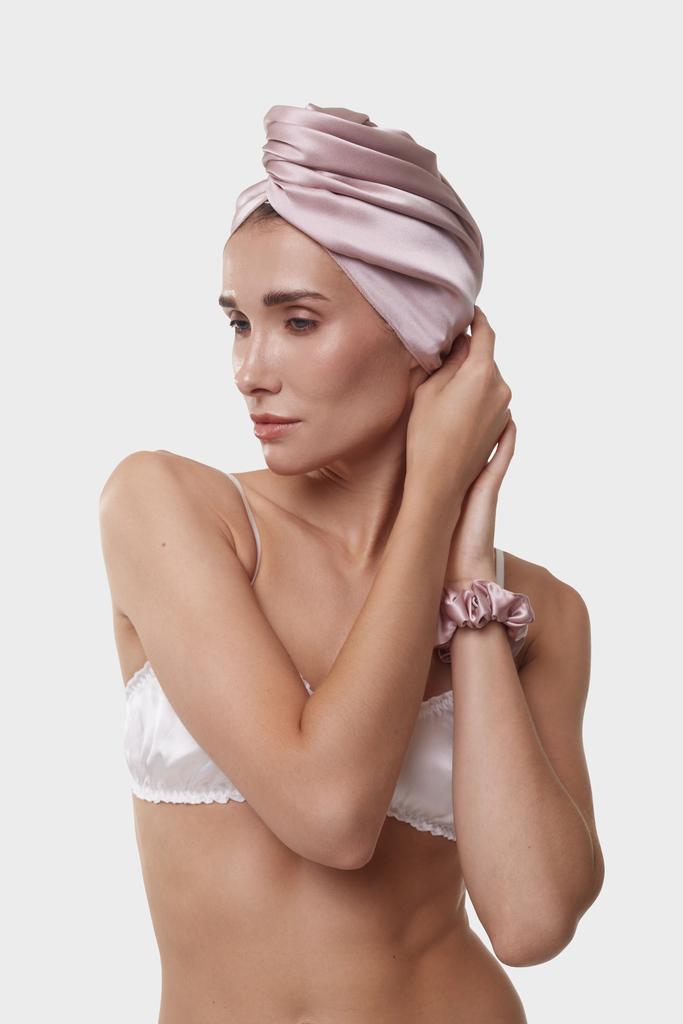 Шелковое полотенце для волос Sample Sale: выбрать цвет