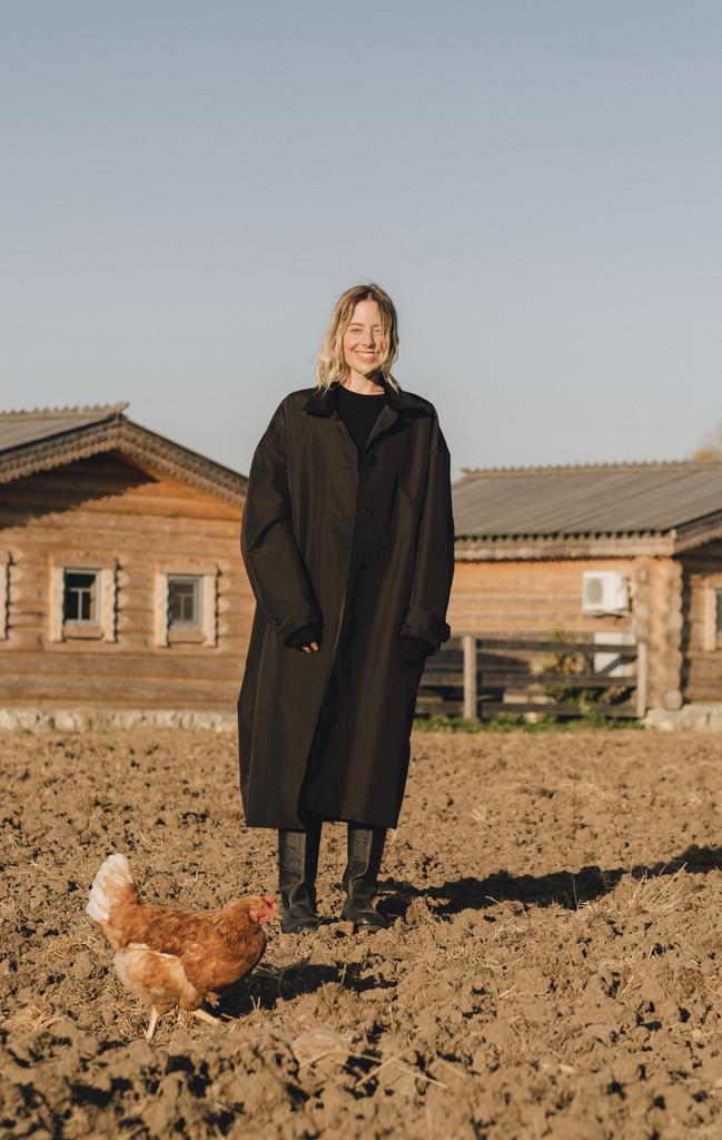 Плащ теплый чёрный unisex