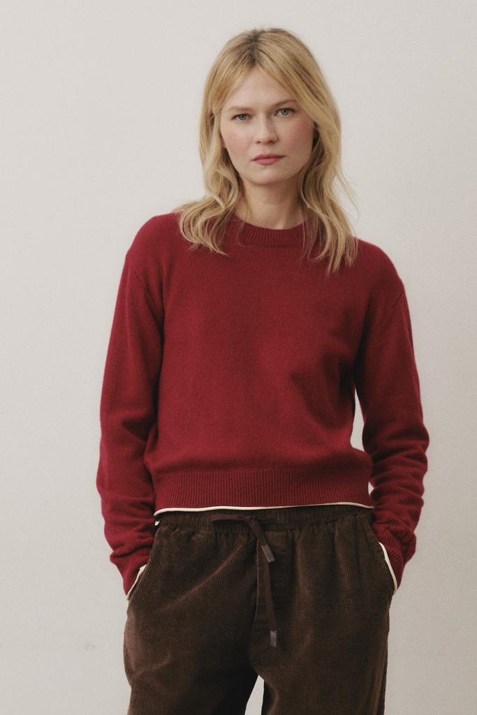 Свитер "Идеальный" красный