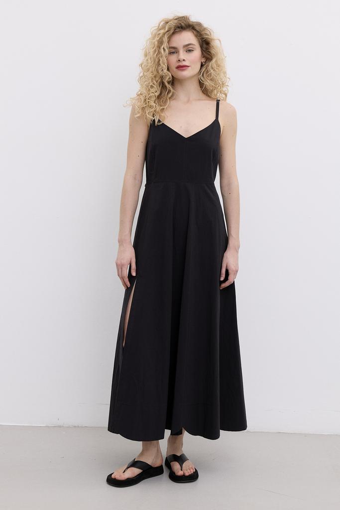 Сарафан с открытой спиной из хлопка