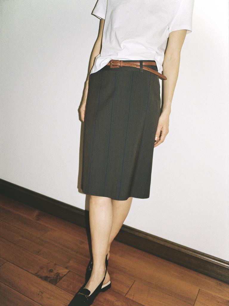 Юбка с карманами