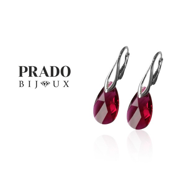 Серьги "Dream" #ruby