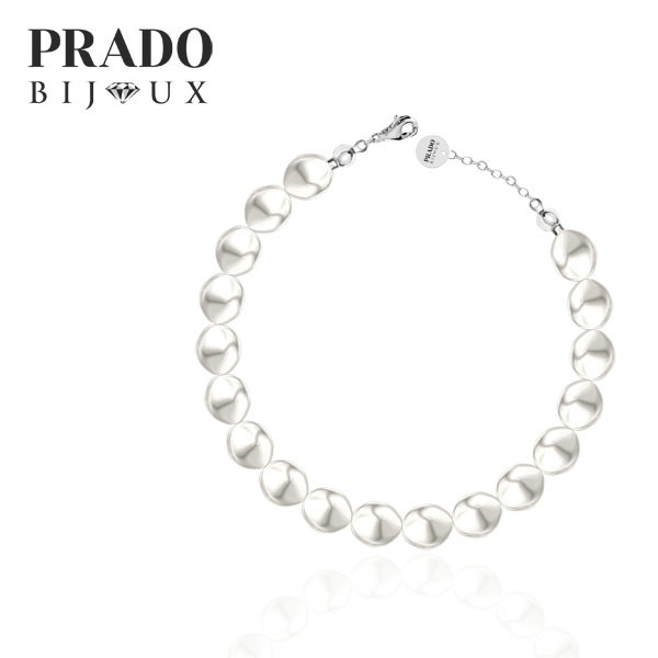 Браслет Baroque-round white