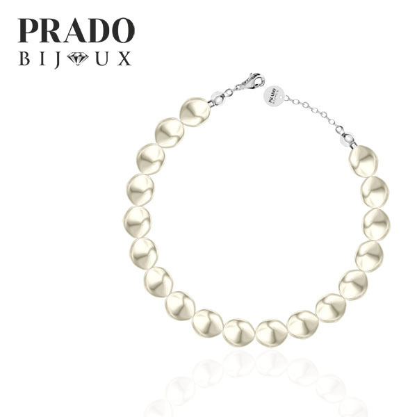 Браслет Baroque-round cream