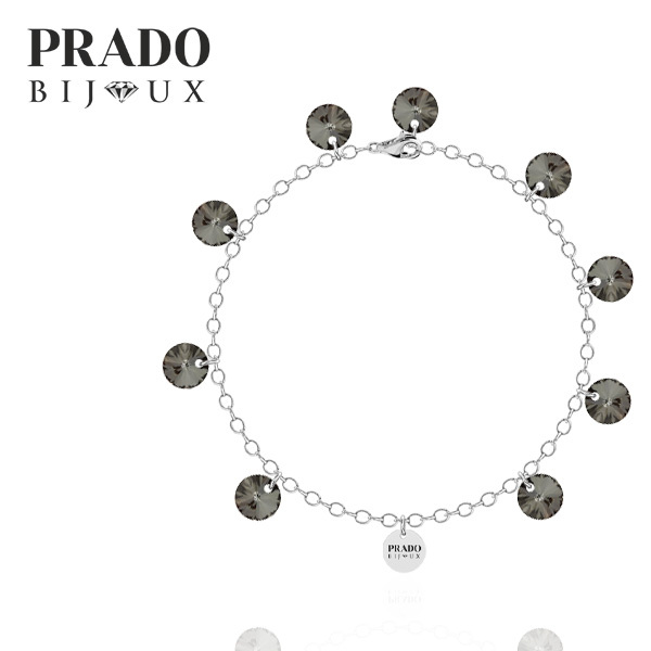 Браслет "Charm" silver night