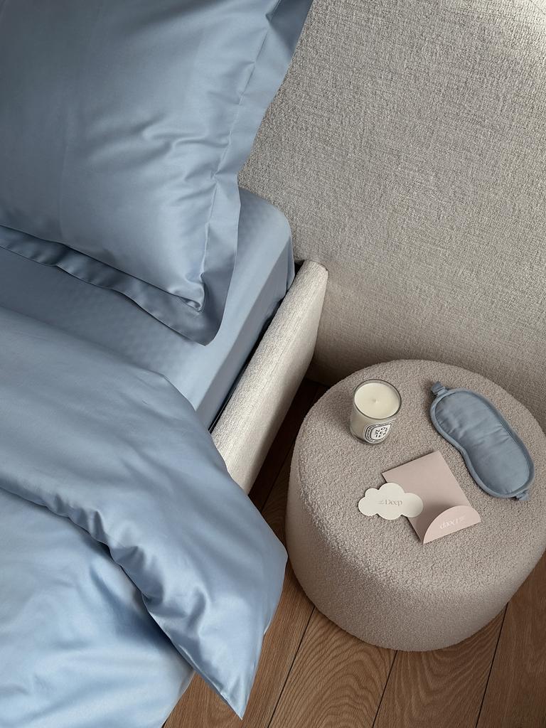 Простынь без резинки сатин