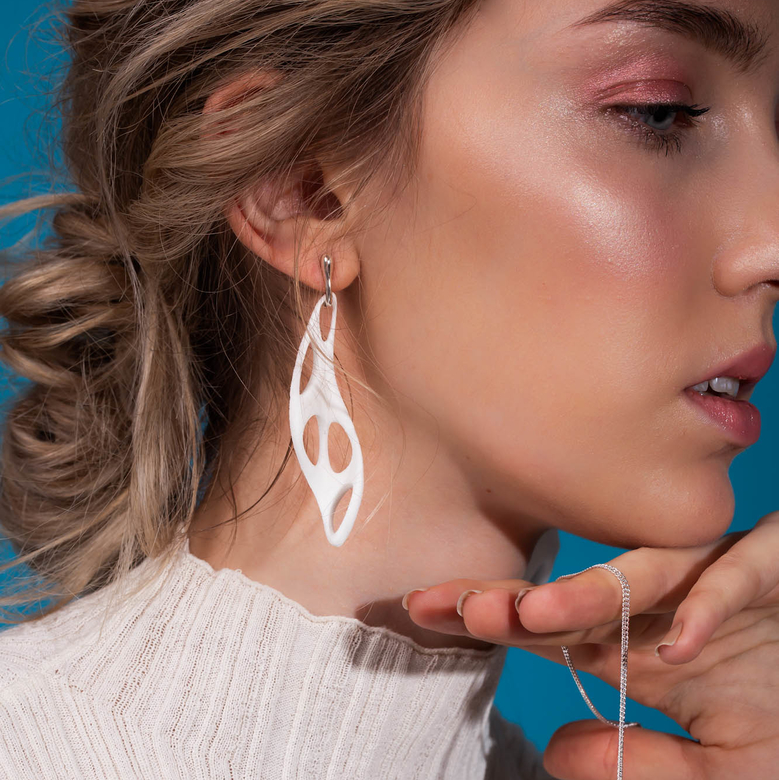 Серьги Earrings 03 Bioline 3d