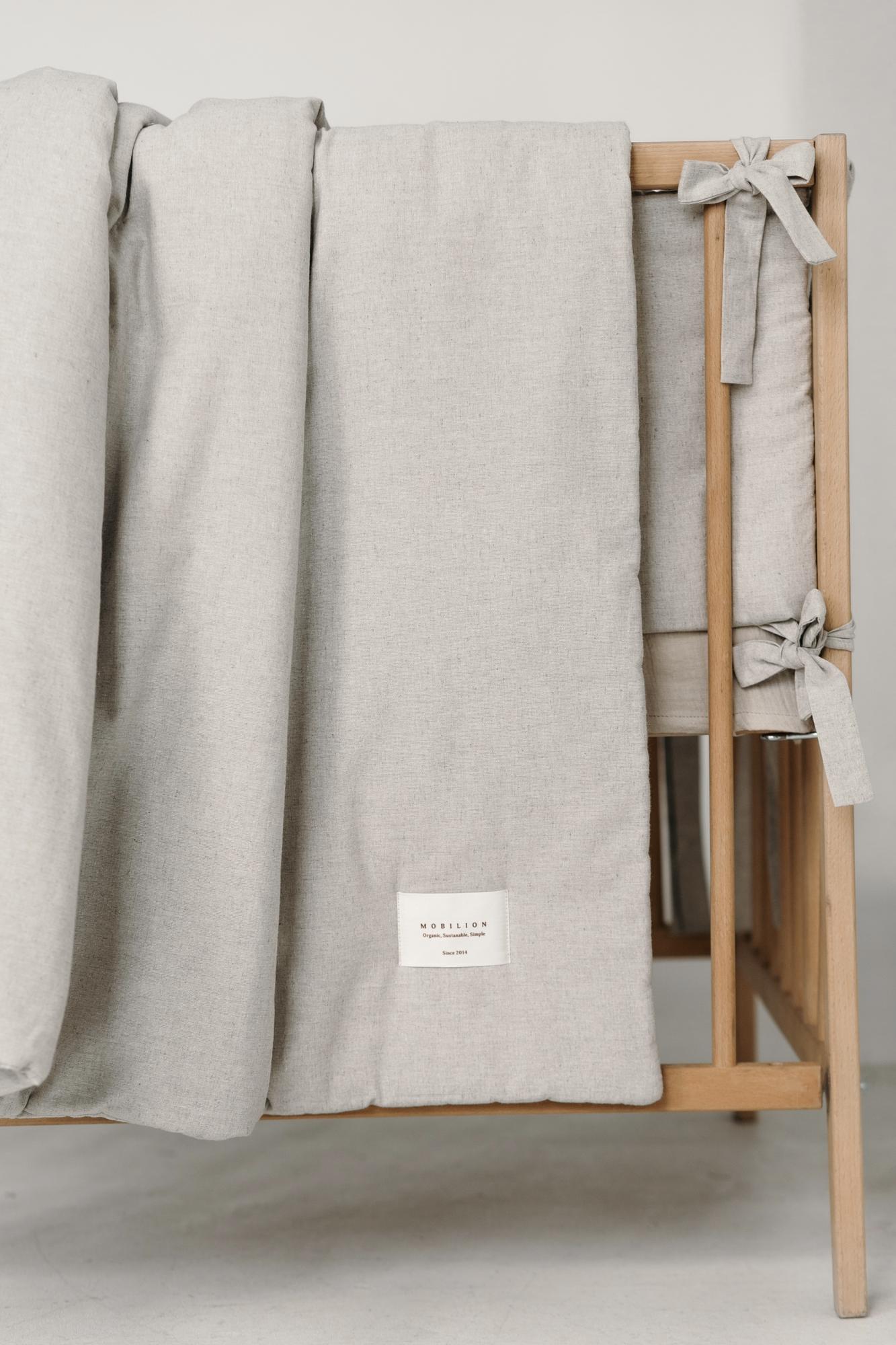 Одеяло изо льна и хлопка