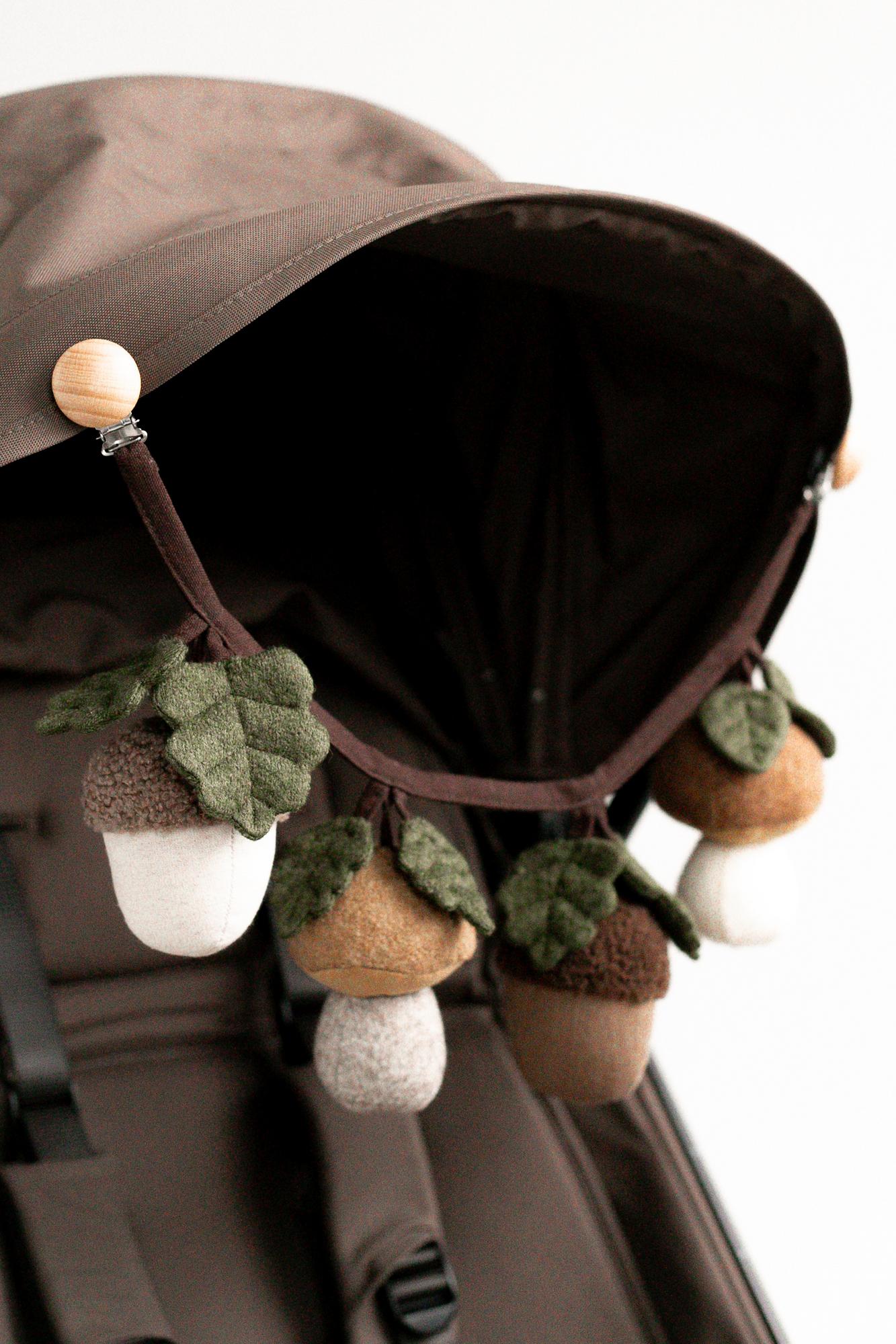 растяжка на коляску "лес"