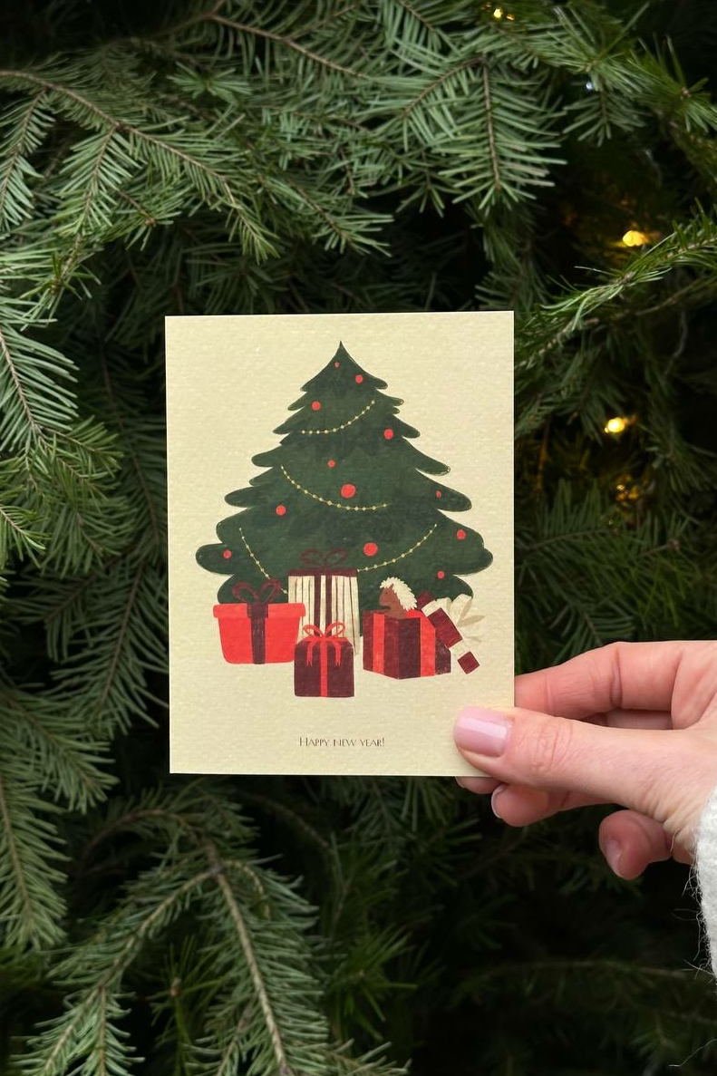 Открытка с конвертом