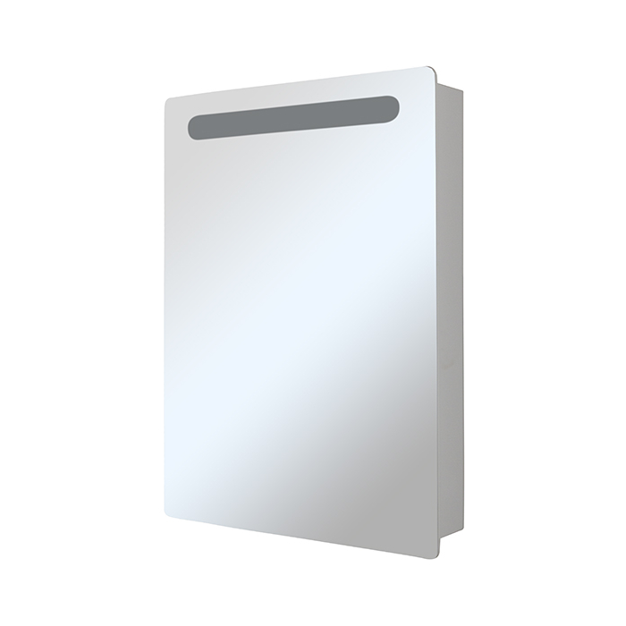 Зеркальный шкаф навесной "Стив-60" левый с подсветкой