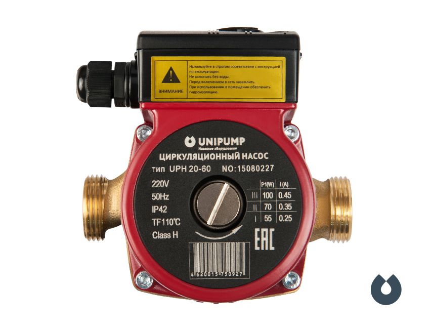 Циркуляционный насос UPH 20-60 UNIPUMP