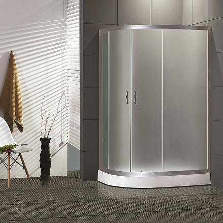 Душевое ограждение CS-1285 SK low R 120*80*195, поддон 14 см Loranto