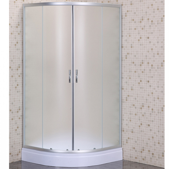 Душевое ограждение CS-8015S 90*90*195, поддон 13 см Loranto