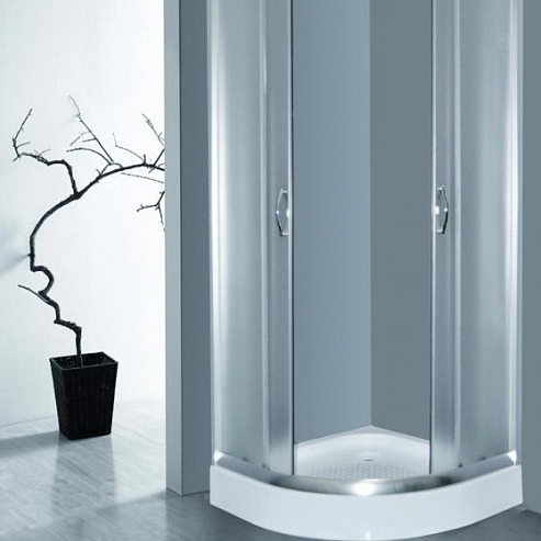 Душевое ограждение CS-837 80*80*195, поддон 14 см Loranto