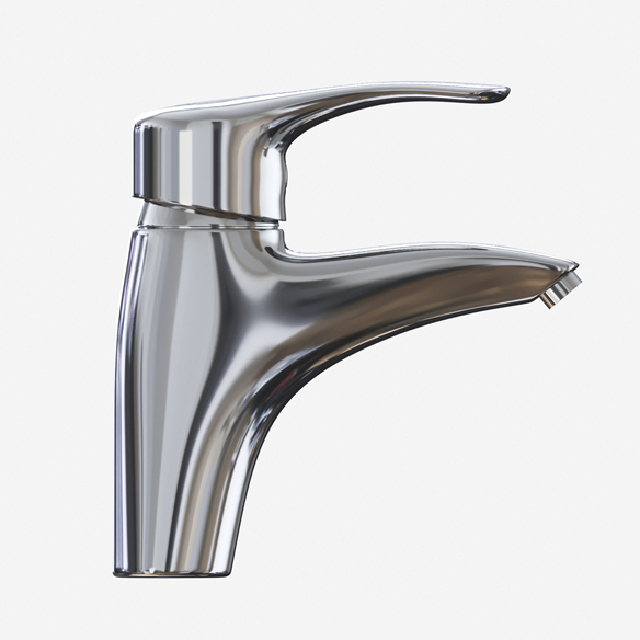 Смеситель ML03-04 для умывальника 40k  (без подводки) MIXLINE