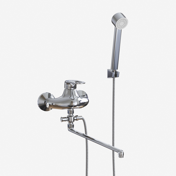 Смеситель ML06-02 для ванны и умывальника 40k  MIXLINE