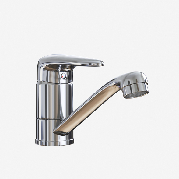 Смеситель ML08-031 для кухни 40k  короткий излив (без подводки) MIXLINE