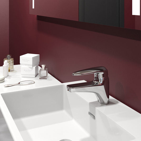 Смеситель ML08-04 для умывальника 40k (без подводки) MIXLINE