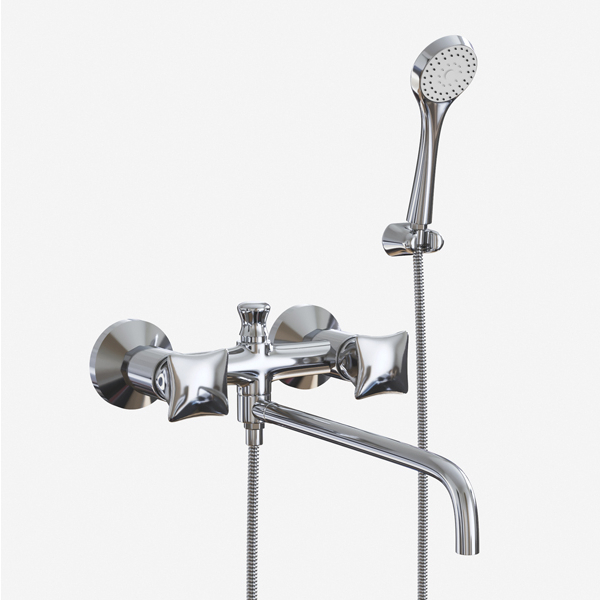 Смеситель ML11-02 для ванны и умывальника 1/2 кер. MIXLINE