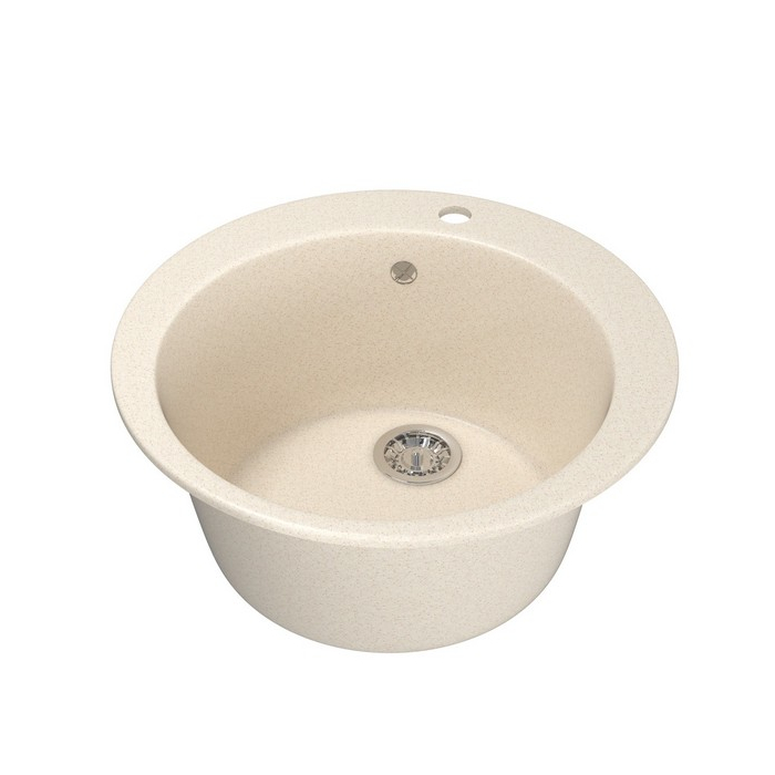 Мойка из искусственного мрамора GM13 - 495ММ (ГЛУБ. ЧАШИ 190)