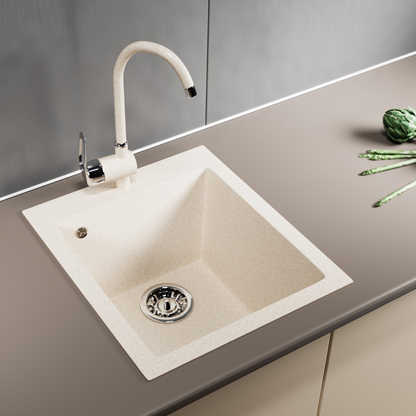 Мойка из искусственного мрамора GM14 - 495*420*190ММ