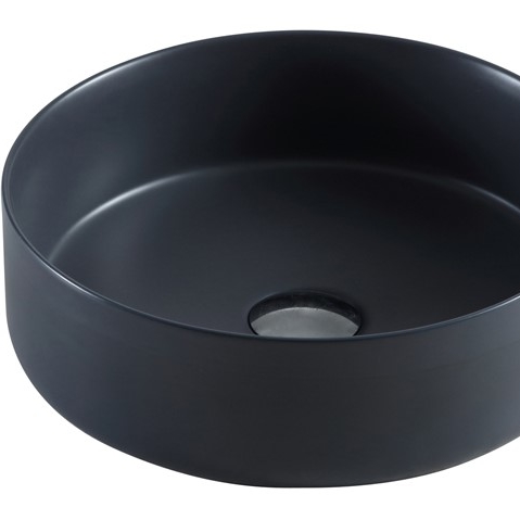 Раковина накладная матовая (темно-серый) AZ-3134MDG Azario