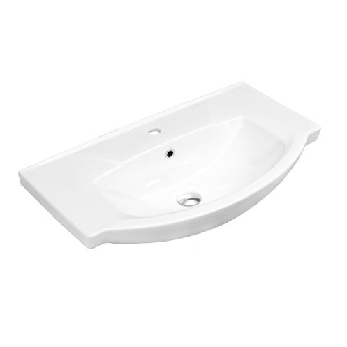 Умывальник "Элеганс-75" белый Kirovit