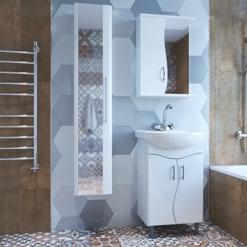 Тумба для ванной АНГАРА-52 под ум.Альфана-52 (ПВХ)