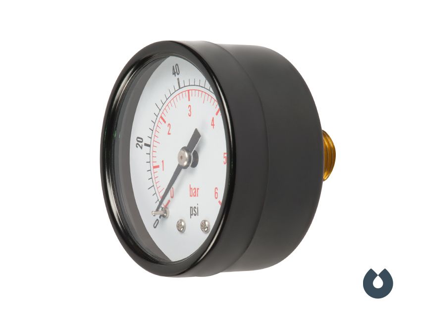 Манометр 1/4" 6bar аксиальный UNIPUMP