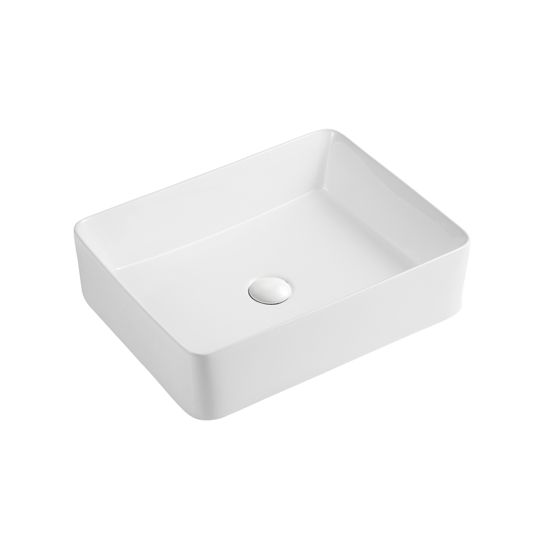 Раковина накладная (белая) AZ-2074B 520х410х130 Azario