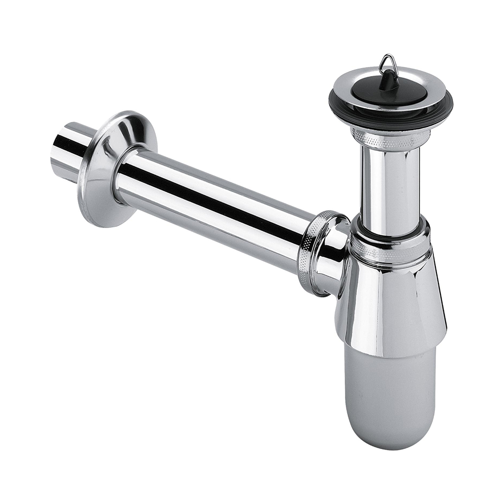 Сифон бутылочный д/умыв. с вып. d11/4"*11/4" хром (366681/5755) Viega