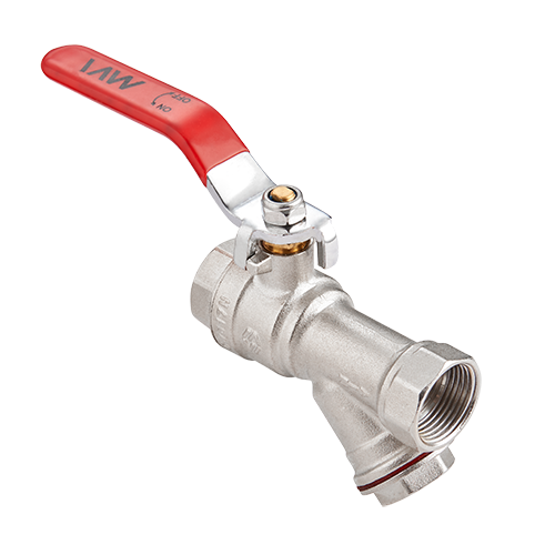 Кран шаровый полнопроходной с фильтром 3/4" BV.631.05 MVI