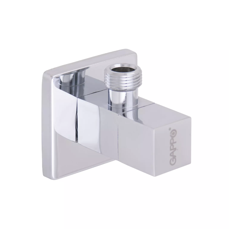 Кран шаровый угловой 1/2*1/2 хром G241.0404 Gappo