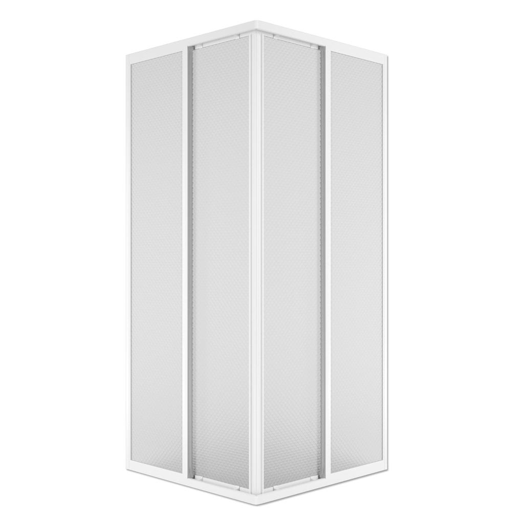 Душевой уголок 89х89х177 квадрат,полистирол,БЕЗ поддона Метакам