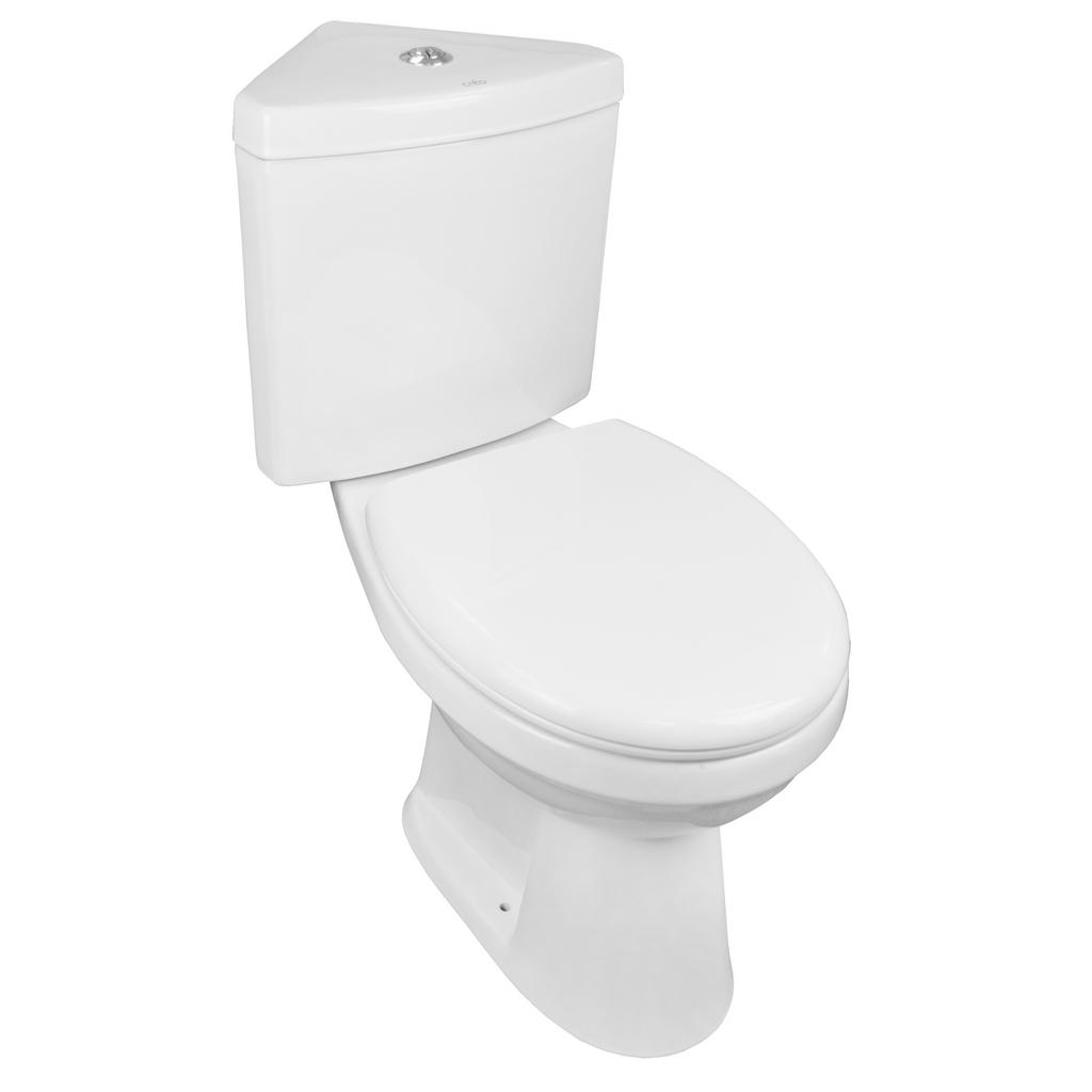 Унитаз-компакт угловой PROJECT микролифт Creo Ceramique