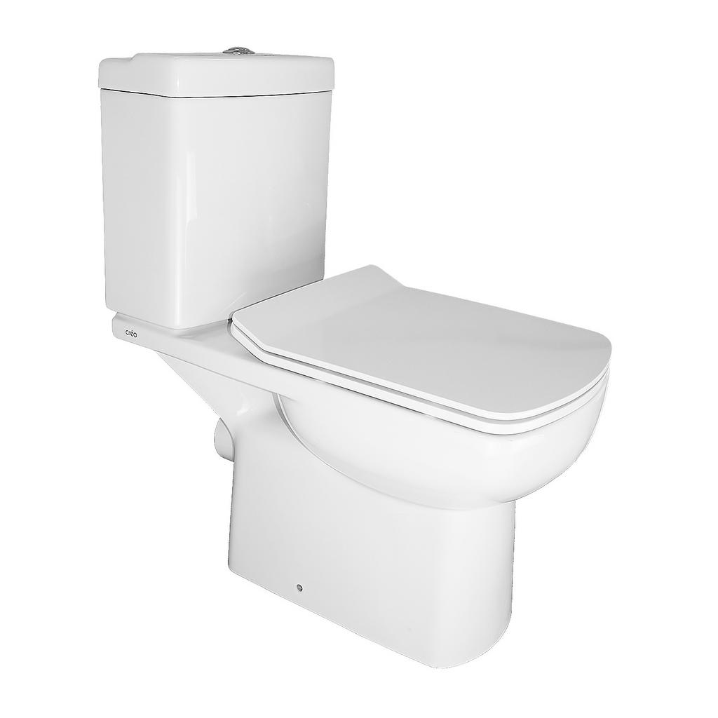 Унитаз с функцией биде TOURS + тонкое сиденье Creo Ceramique