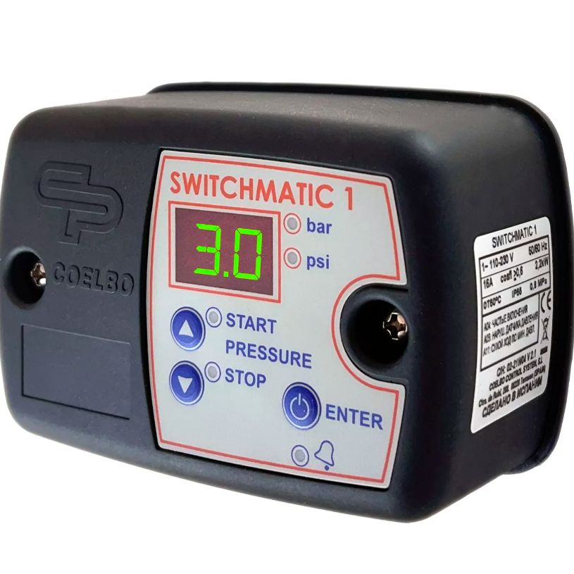 Электронный блок управления насосом Switchmatic 1 COELBO (Spain)