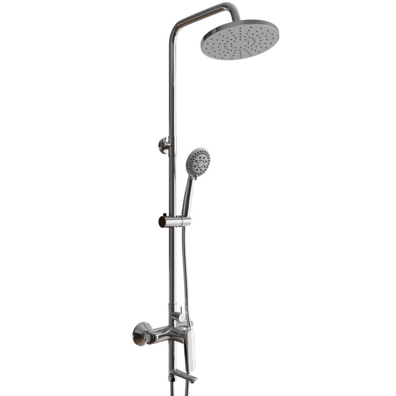 Душевая система 35к ML2429 излив+лейка 3 поз. +лейка Тропический душ