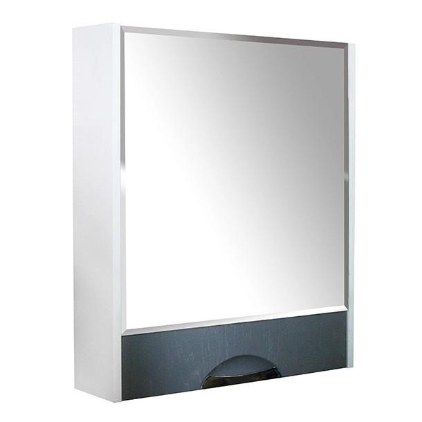 Зеркальный шкаф "Байкал-60"  без подсветки, без полок (ПВХ)