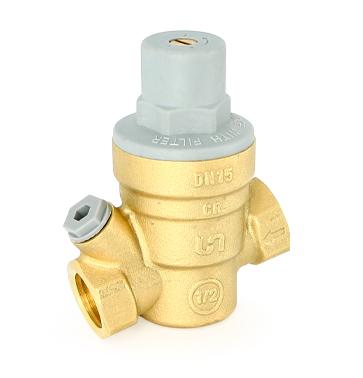 Редуктор давления 1/2" B 1-6bar Pn16 с отв.п/рад.ман.1/4" UNI-FITT 206N2141 / 206G2141