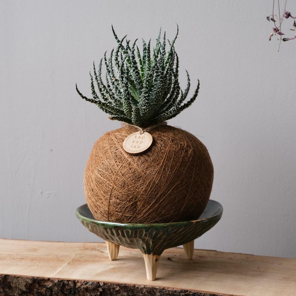 Керамическая плошка "Изумрудный город" L