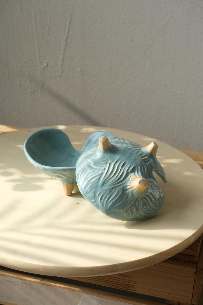 Керамическая плошка "Морская пена" M