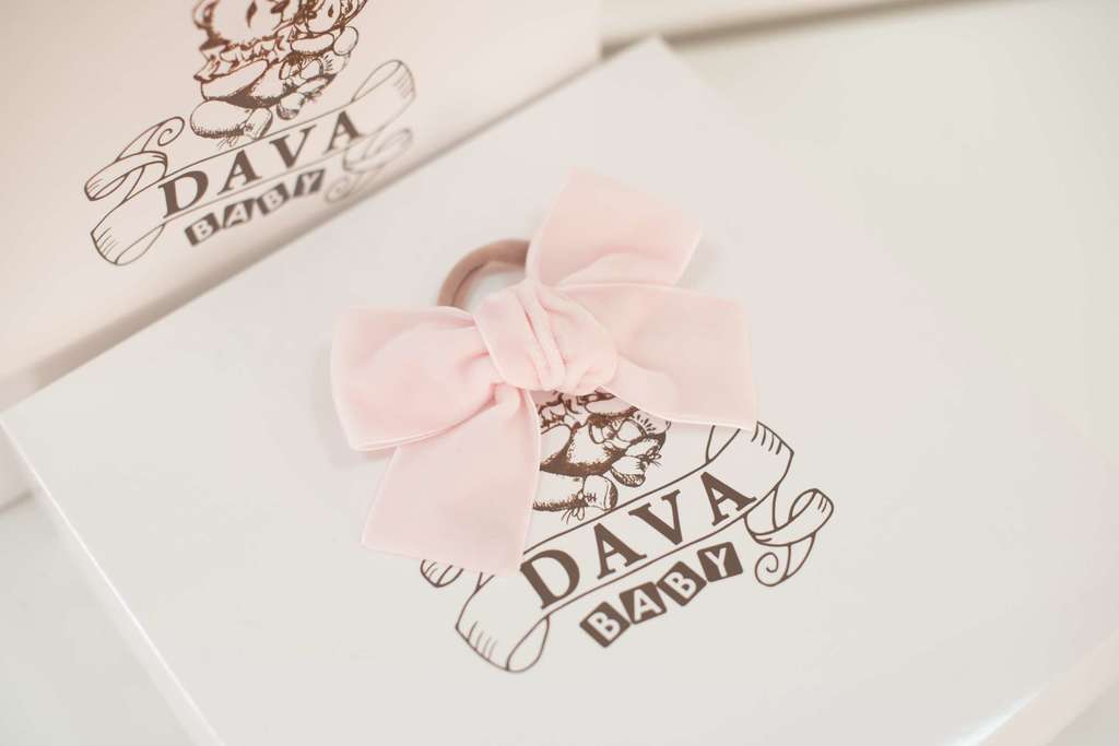 Резинка "Бантик BOW" цвет: нежно-розовый