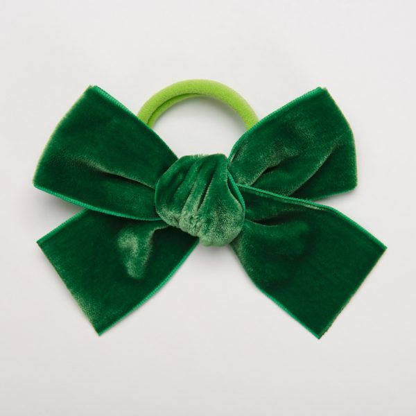 Резинка "Бантик BOW" цвет: зеленый