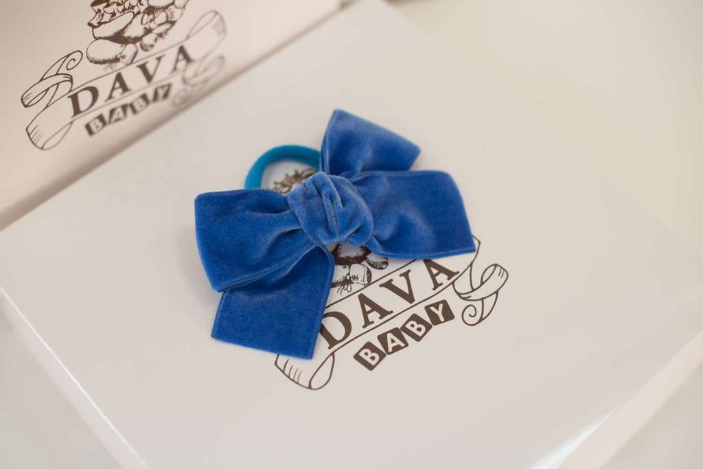 Резинка "Бантик BOW" цвет: синий