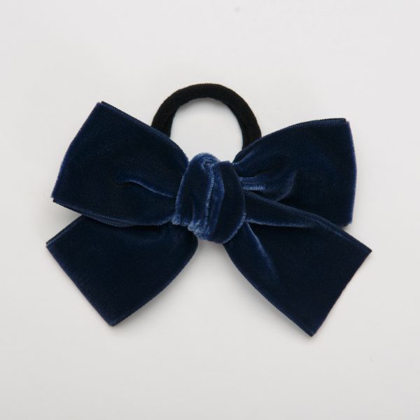 Резинка "Бантик BOW" цвет: темно-синий