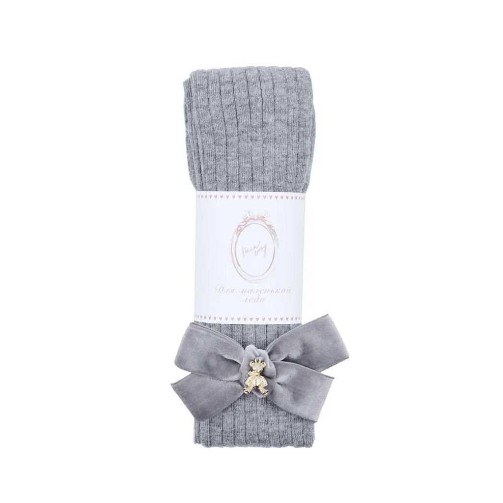 Колготки "Золотой мишка" цвет: серые/серый