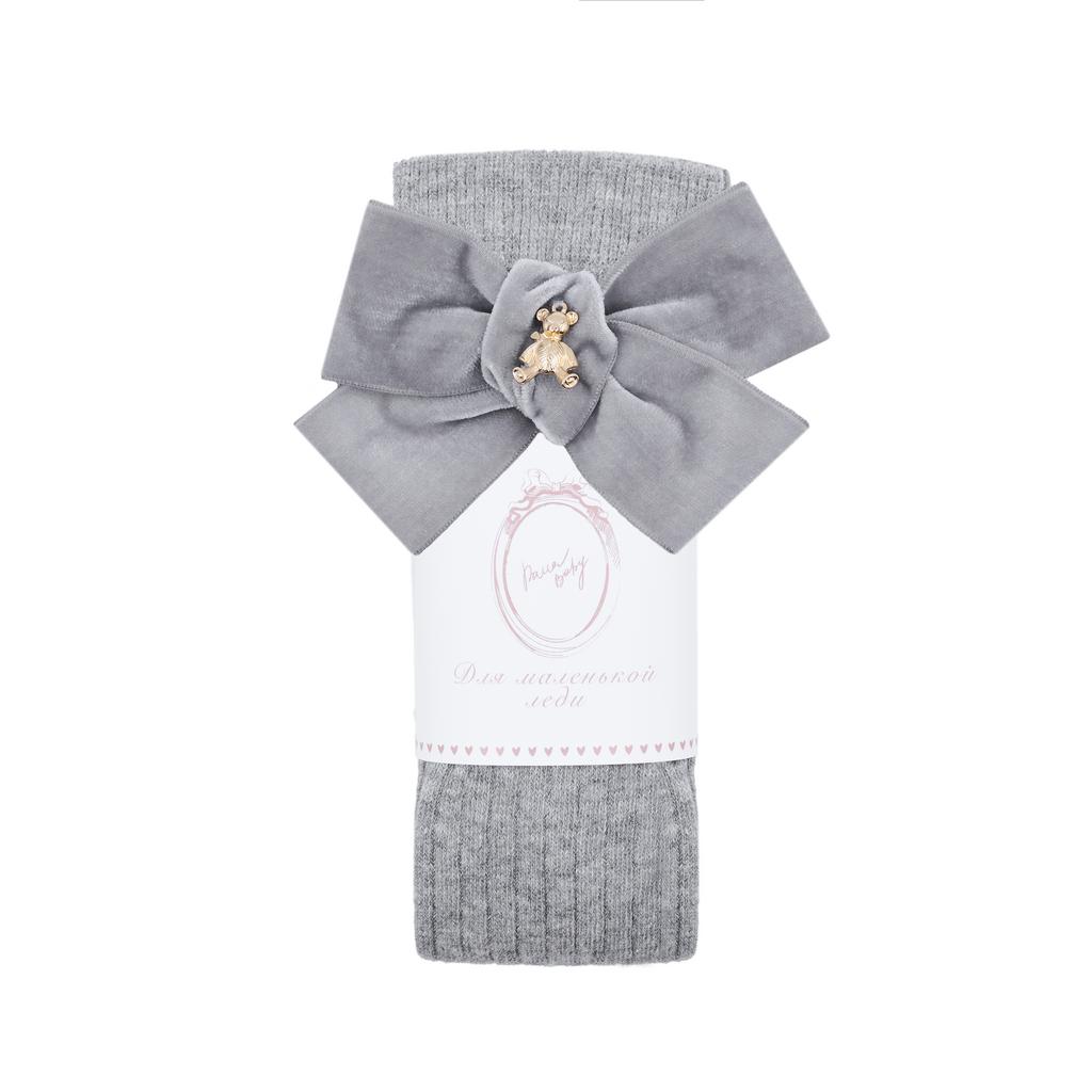 Гольфы RIB "Золотой мишка" цвет: серые/серый